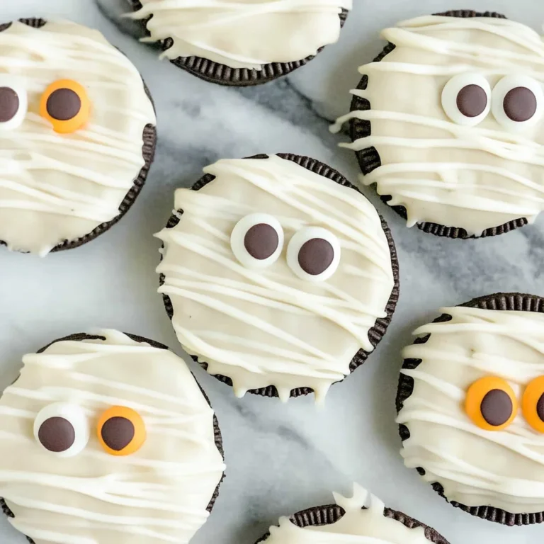Halloween Mummy Oreo Cookies