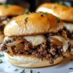 Irresistible French Onion Beef Sloppy Joes