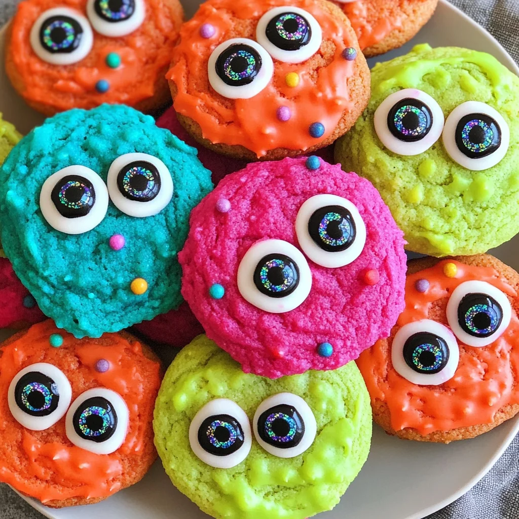 Monster Eye Cookies