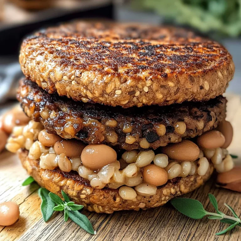 Mushroom Veggie Burgers