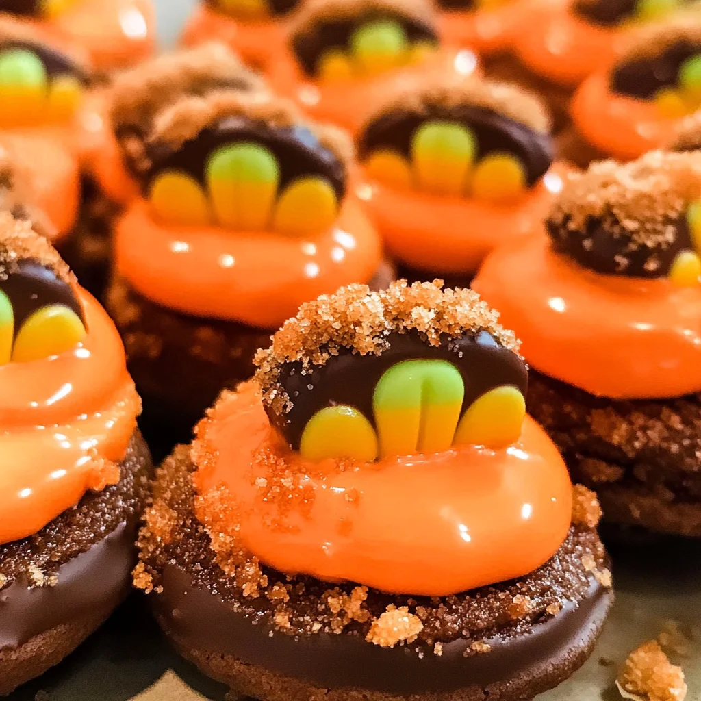 No Bake Pumpkin Patch Cookies