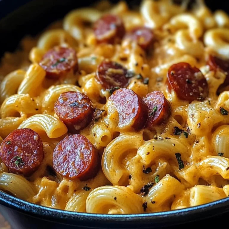 One-Pot Kielbasa Mac and Cheese