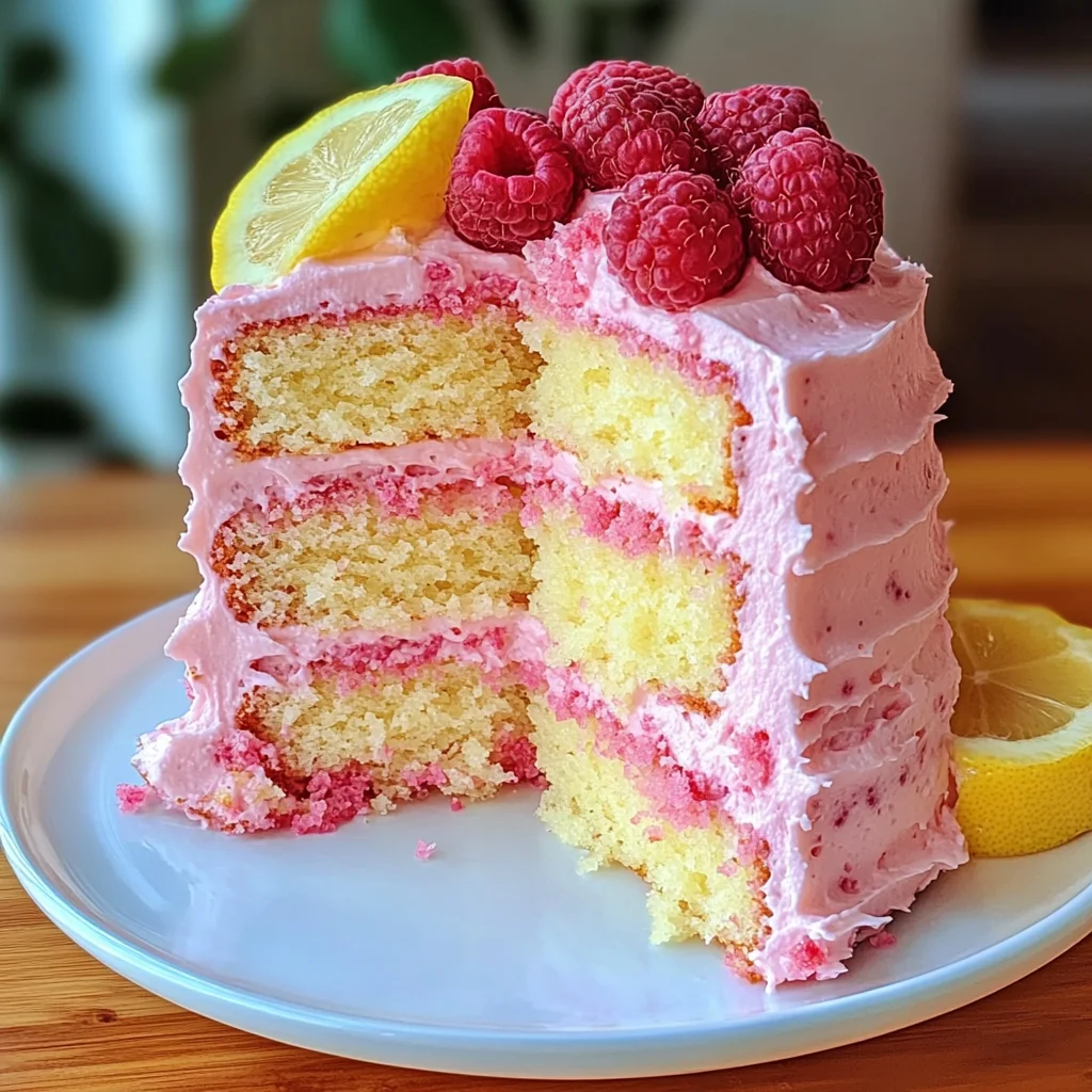 Pink Lemonade Cake