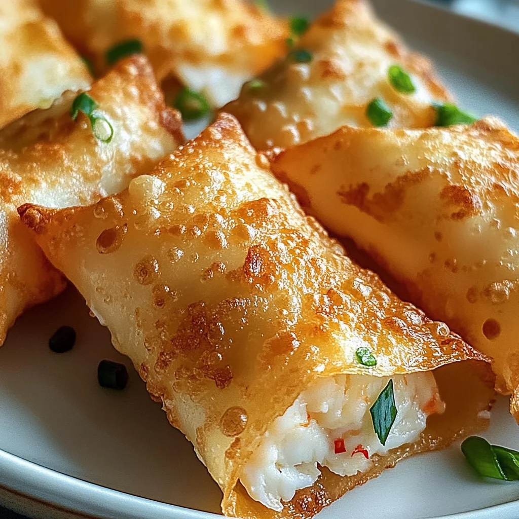 Rice Paper Crab Rangoons