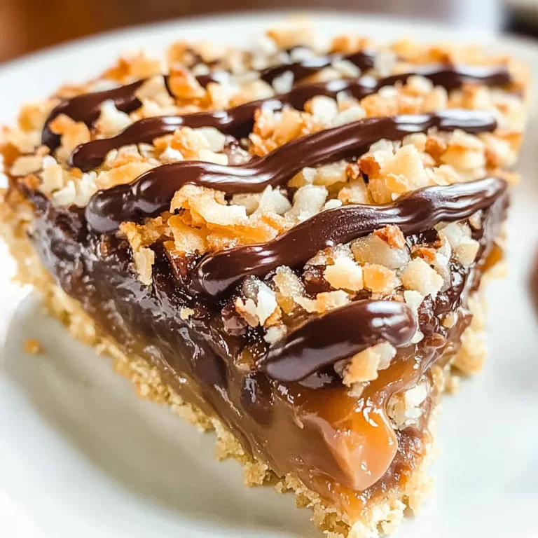 Samoas Cookie Pie