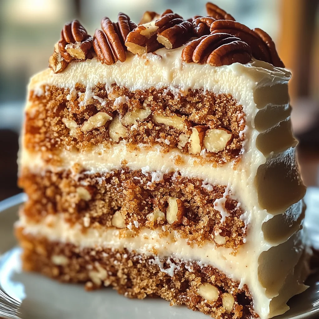 Southern Georgia Pecan Cake Recipe