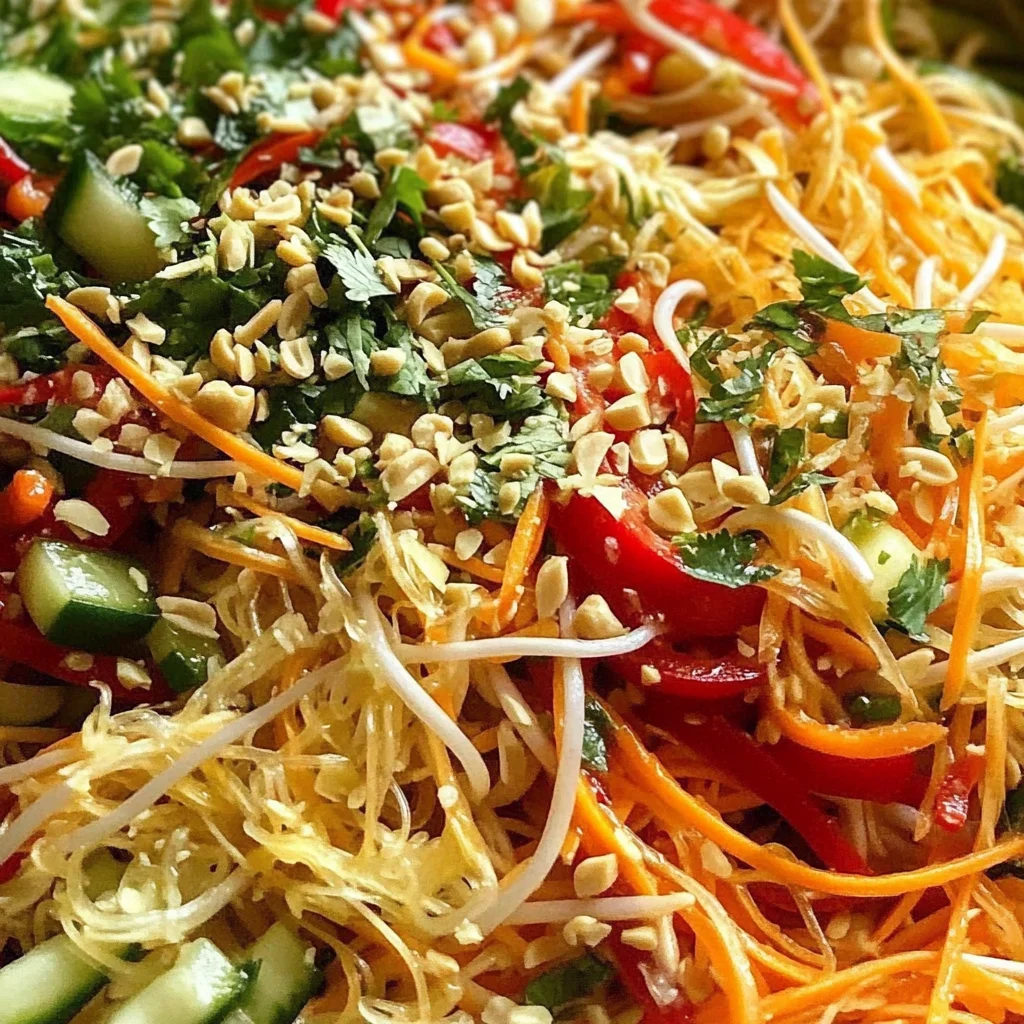 Spring Roll Salad with Spicy Ginger Dressing: An Incredible Ultimate Recipe