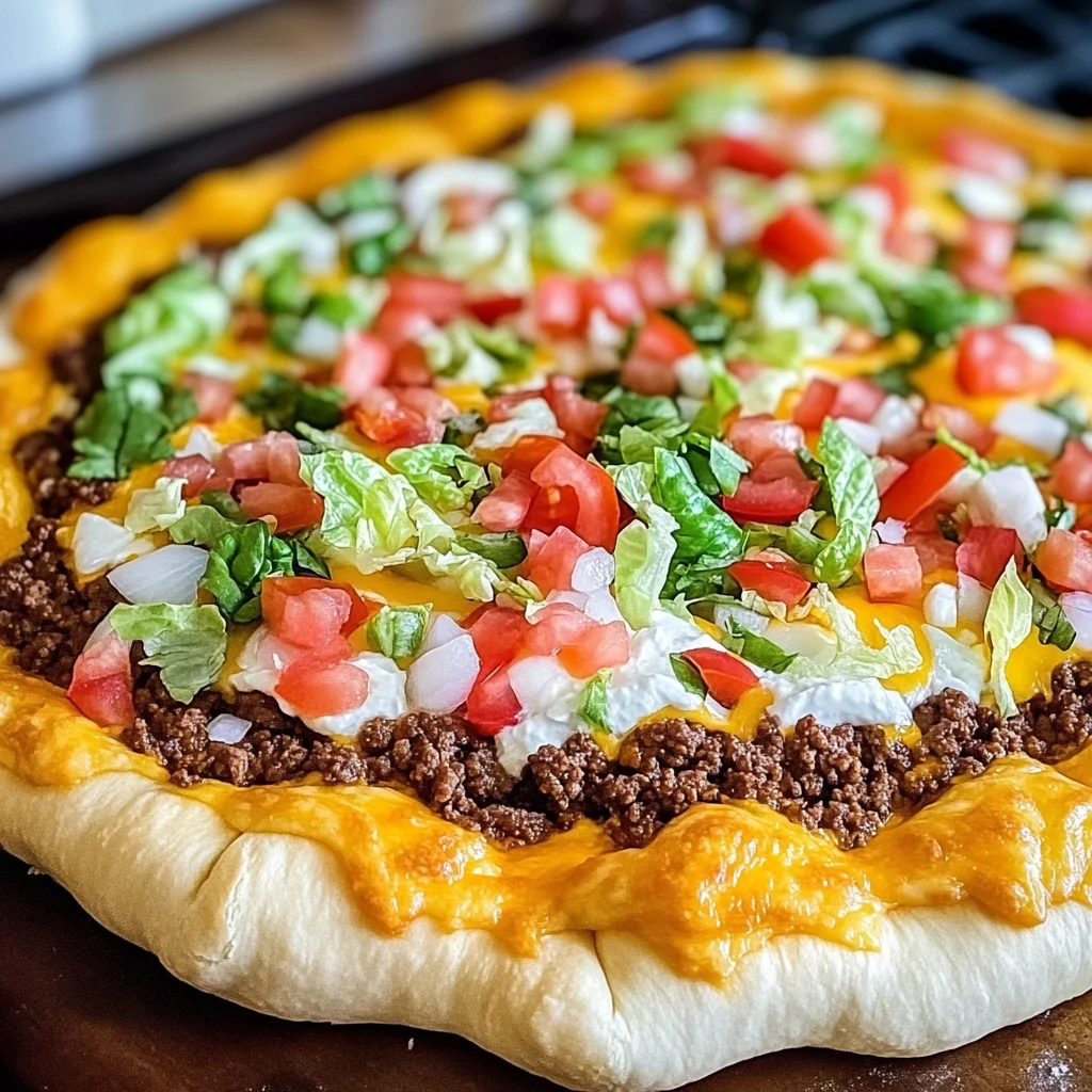 Taco Pizza Appetizer: A Delightful Fusion of Flavors