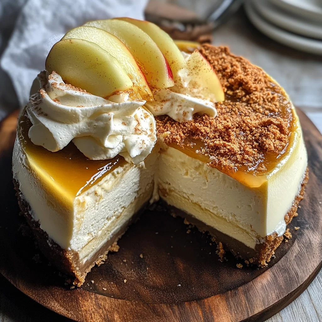 Apple Cider Cheesecake