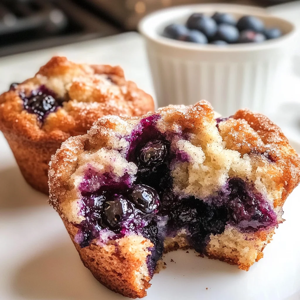 Blueberry Monkey Bread Muffins
