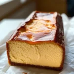 Burnt Basque Cheesecake in a Loaf Pan