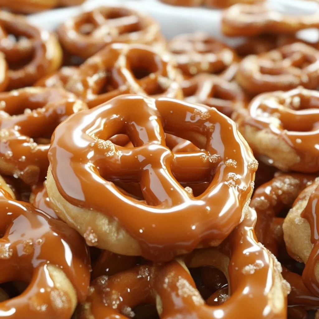 Caramel Pretzels