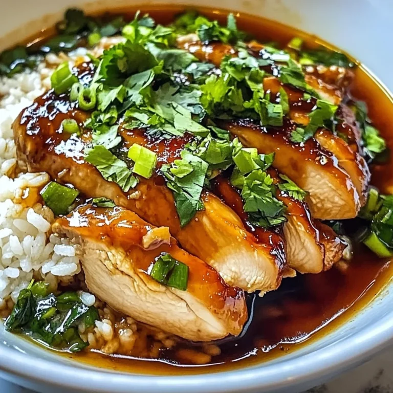Caramelised Soy Chicken in Garlic Ginger Broth with Rice: An Incredible Comfort Meal