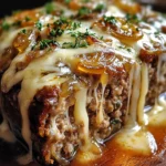 French Onion Meatloaf