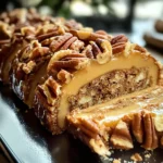 Nana’s 3-Ingredient Pecan Log