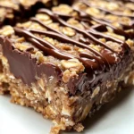 No Bake Chocolate Oatmeal Bars