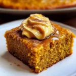 Pumpkin Cornbread with Cinnamon Honey Butter