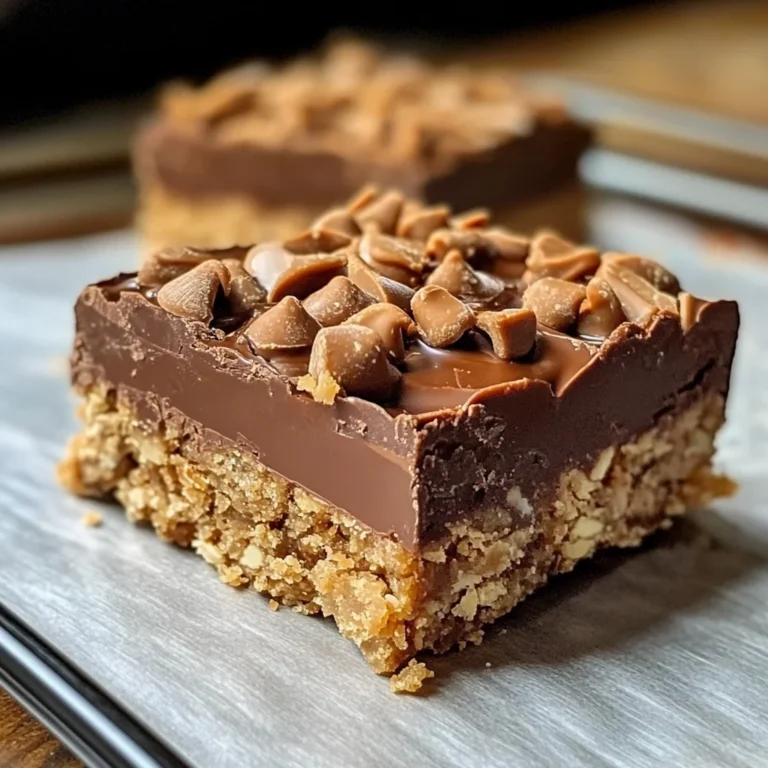 Reese’s Peanut Butter No-Bake Bars Recipe