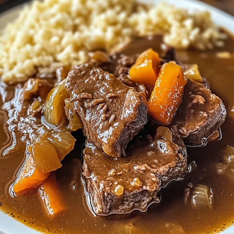 Slow Cooker Beef Manhattan