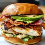 Spicy Grilled Chicken Avocado Sandwich