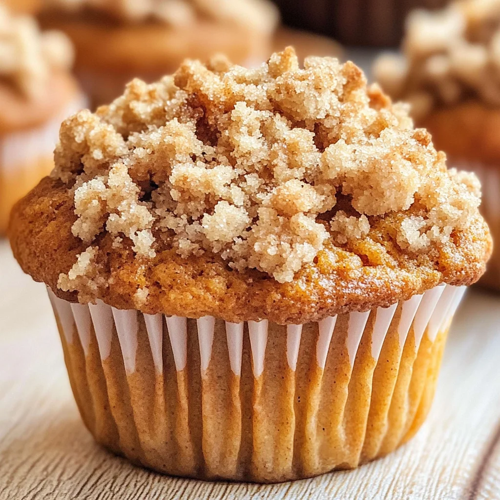 Amazing Spiced Pumpkin Streusel Muffins: 280-Calorie Delight