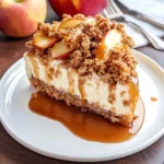 Apple Crisp Cheesecake
