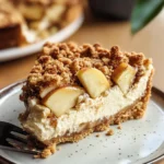 Apple Crumble Cheesecake