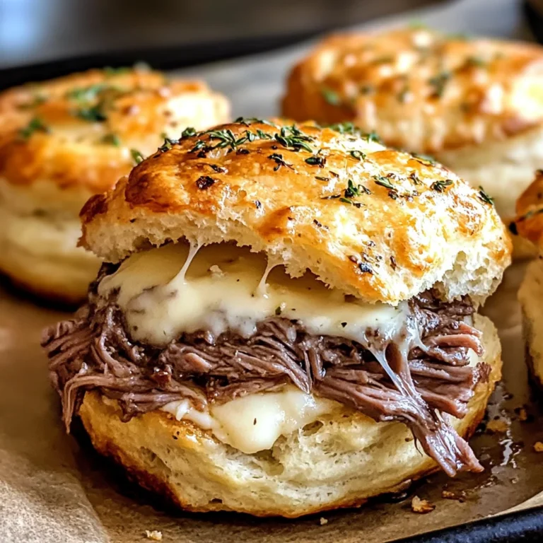 Baked French Dip Biscuits Recipe: A Comforting, Family-Friendly Meal