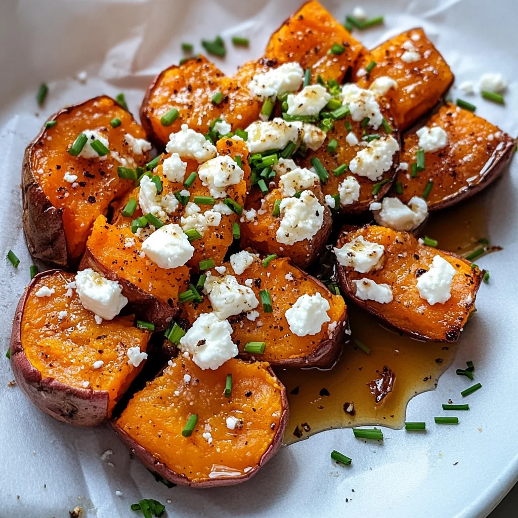 Best Baked Sweet Potato with Feta