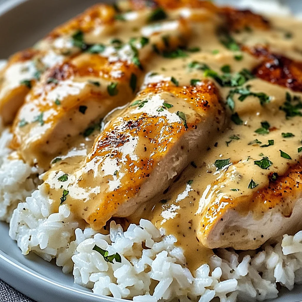 Best Smothered Chicken and Rice Recipe