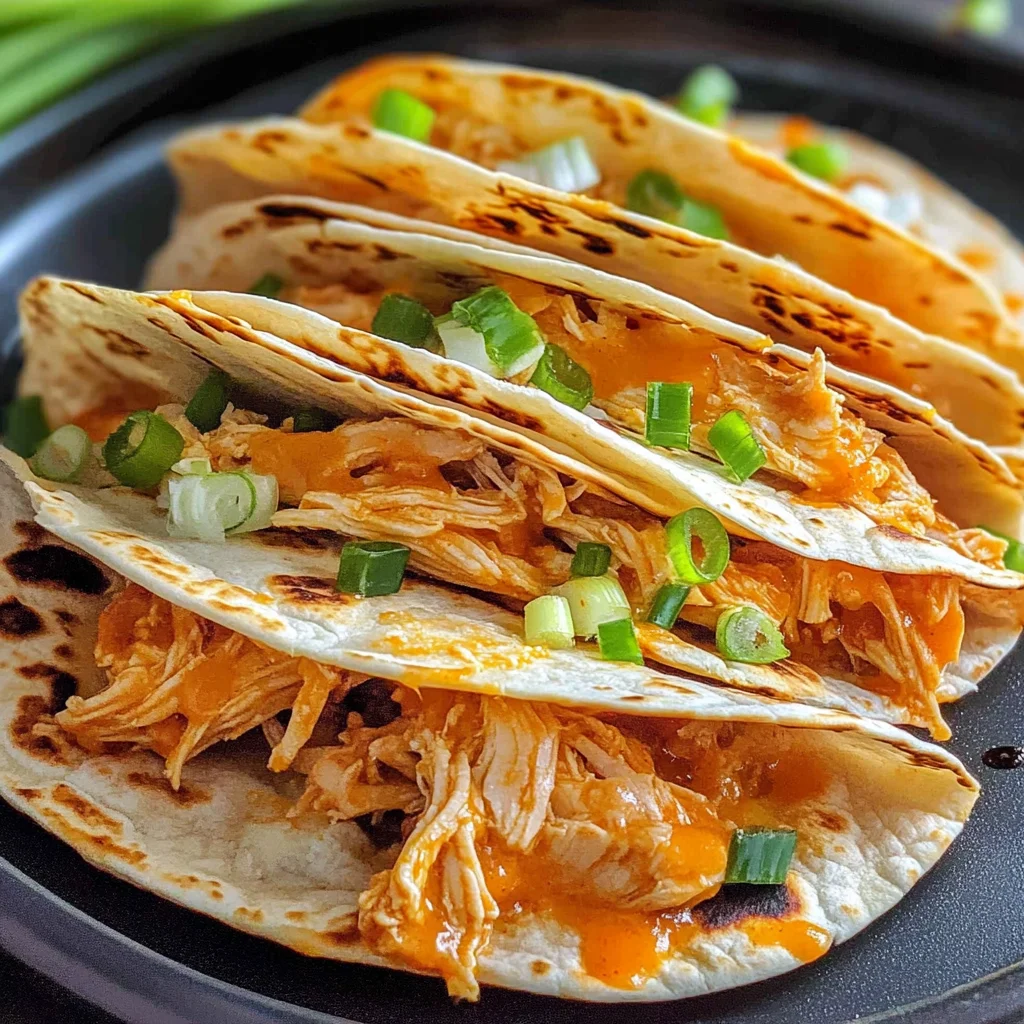 Buffalo Chicken Tacos Recipe