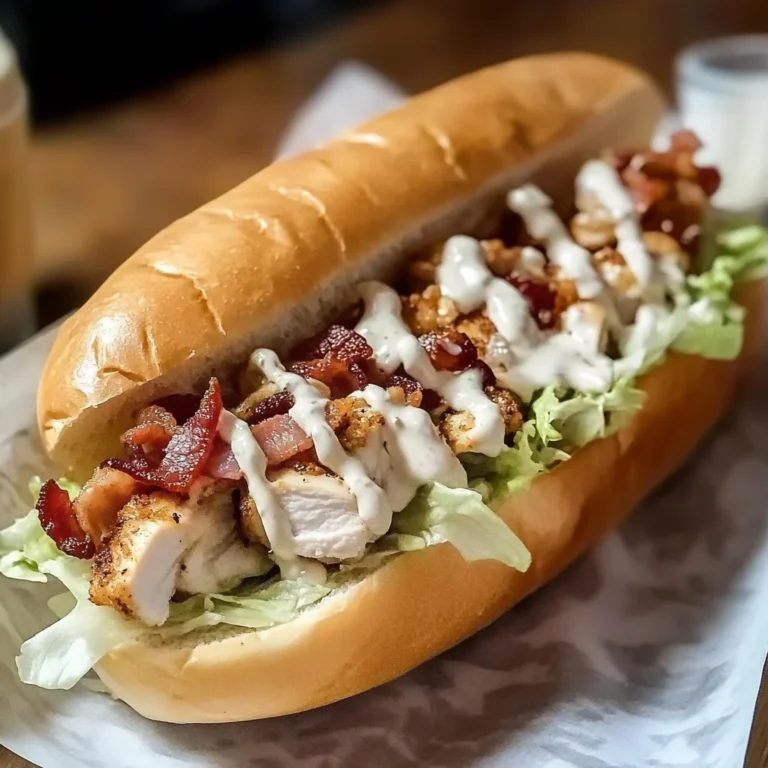 Chopped Chicken Bacon Ranch Sub: An Amazing Ultimate Recipe