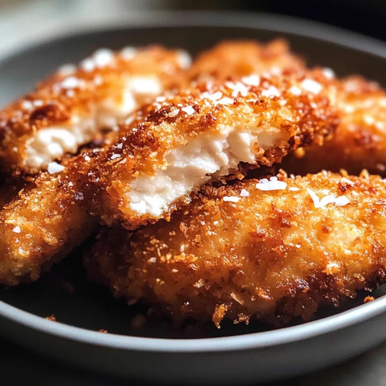 Crispy Coconut Chicken Tenders