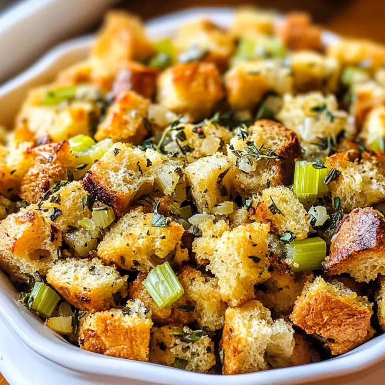 Delicious Grandma’s Thanksgiving Stuffing Recipe