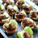 Easy Caramel Apple Bites