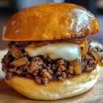 French Onion Beef Sloppy Joes