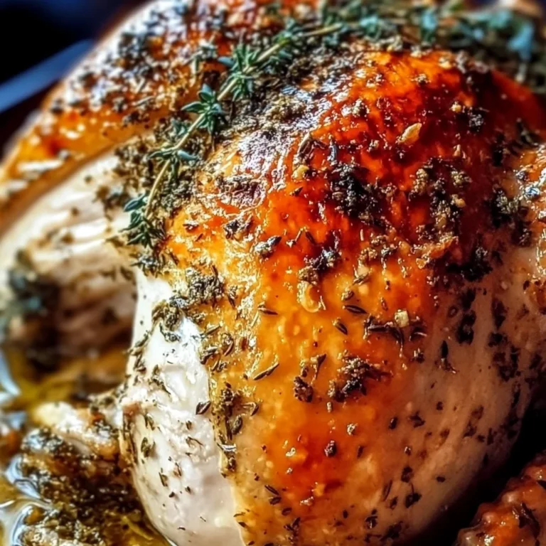 Garlic Herb Butter Roast Turkey: The Incredible Ultimate Recipe for a Delicious Feast