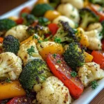 Garlic Roasted Vegetables