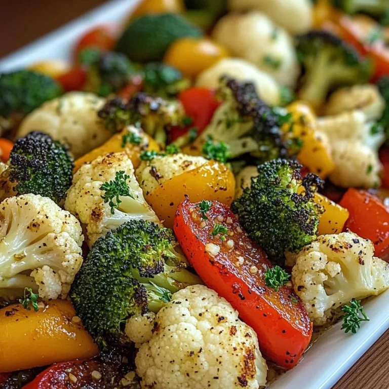 Garlic Roasted Vegetables