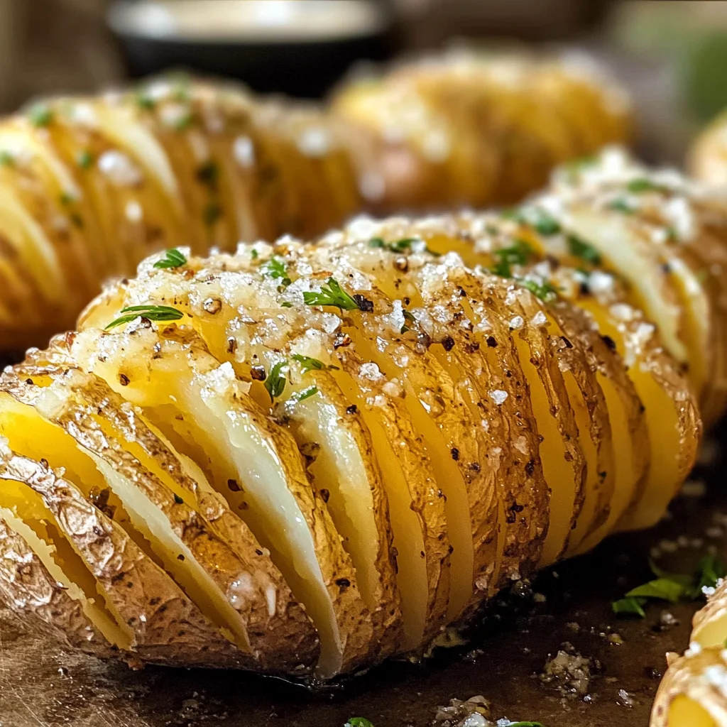 Hasselback Potatoes