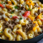 High-Protein Creamy Philly Cheesesteak Mac & Cheese
