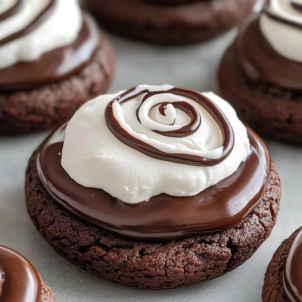 Hostess Cupcake Cookies
