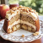 Irresistible Fresh Apple Cake with Dreamy Cream Cheese Frosting