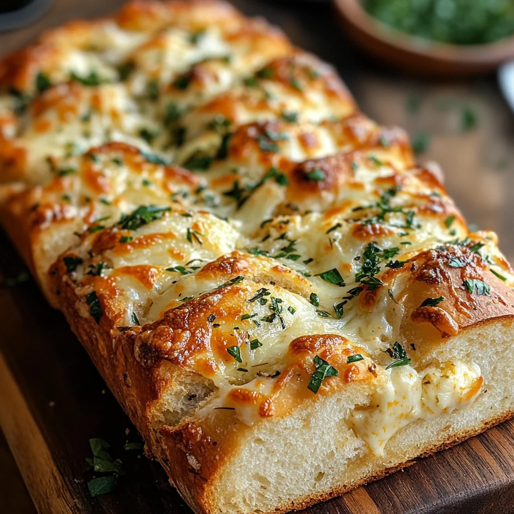 Italian Herbs and Cheese Bread