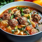 Italian Meatball Soup: Comfort in a Bowl