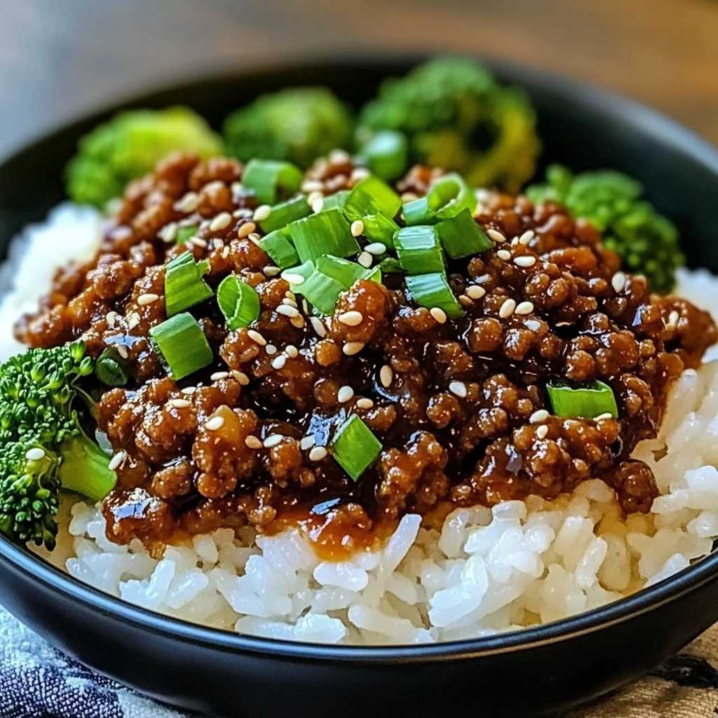 Korean Ground Beef Bowl: An Amazing Ultimate Recipe