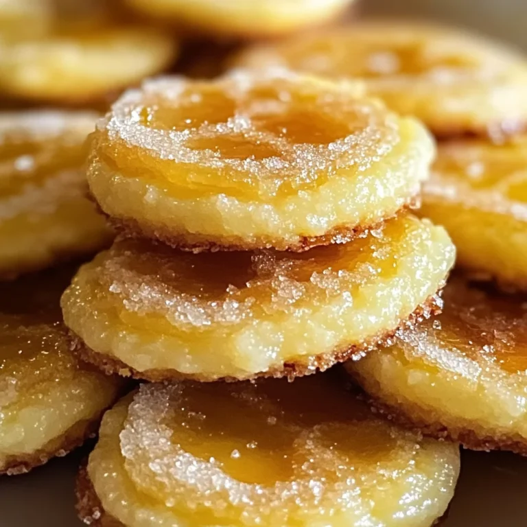 Lemon Curd Crème Brûlée Cookies - Tangy & Sweet Treat
