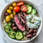 Mediterranean Steak Bowl Recipe
