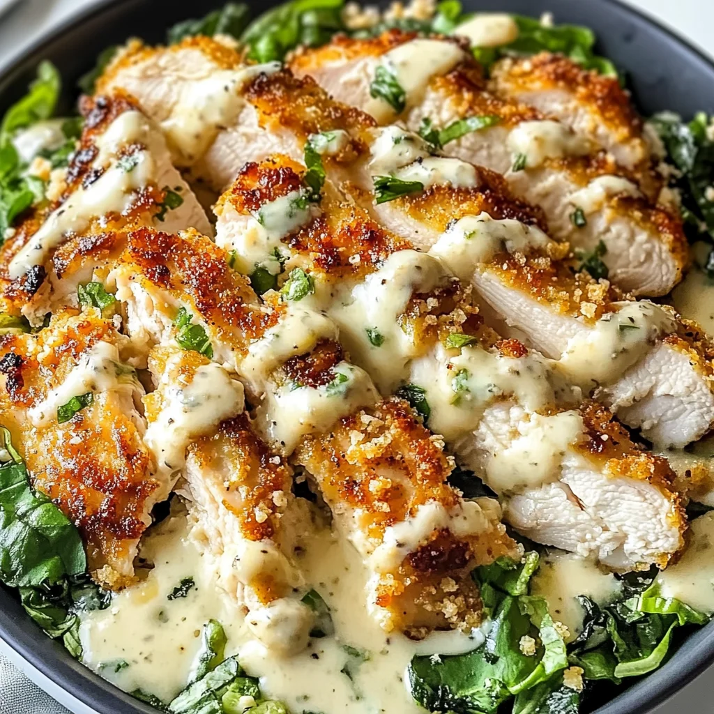 Melt In Your Mouth Caesar Chicken