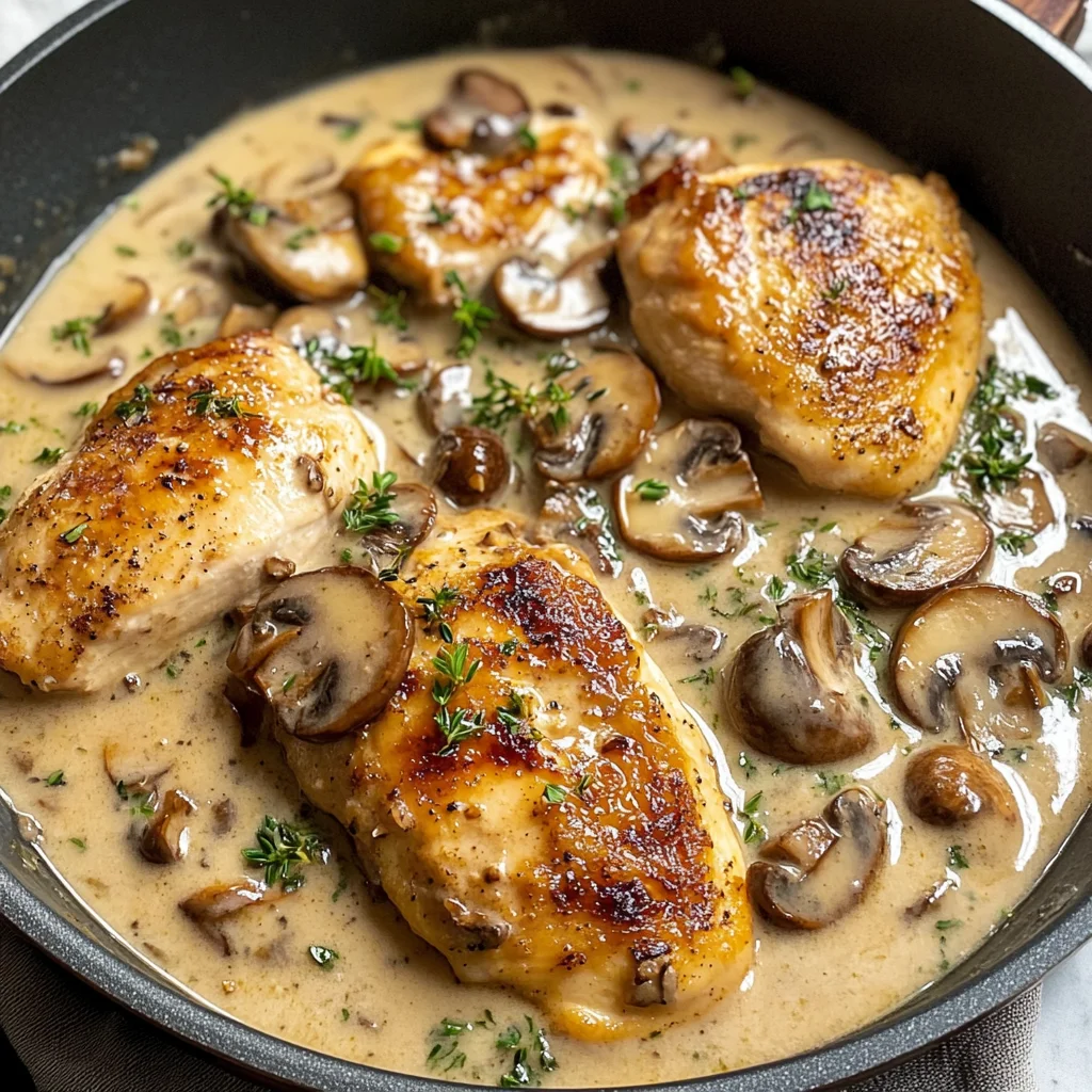 Mushroom Chicken